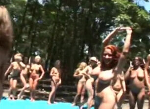 Naked bachelorette party